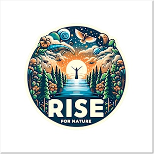 Rise for Nature: Decriminalize and Elevate Posters and Art